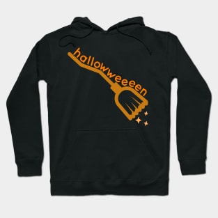 halloween broom Hoodie